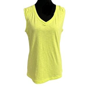 Title Nine Tank Top women’s M Lime Green